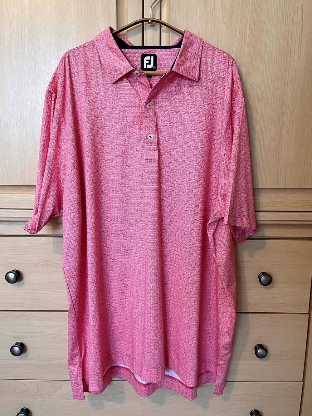 Footjoy Shirt Mens Performance Golf Polo FJ Poly Spandex Stretch, XXL